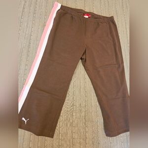 Puma Brown Crop Pant